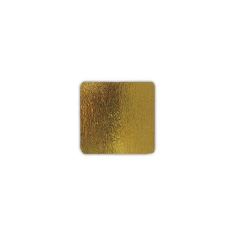 Подложка картонная квадрат.24х24 см.золото/серебро (пакет 50 шт.) 